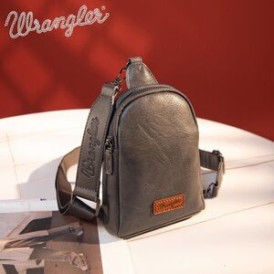 Wrangler Crossbody Bags for Women Chic Sling Bag and Purses w/ Adjustable Strap